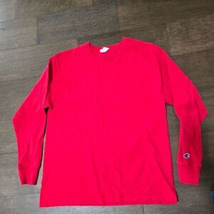 Champion long Sleeve T-shirt Top Size M